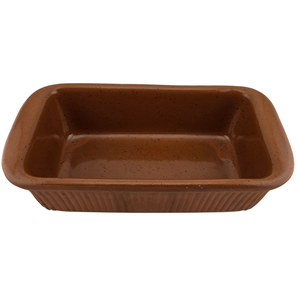 Terracotta Loaf Pan Baking Dish Clay‎ Ramekin Oven Safe Bread Cake